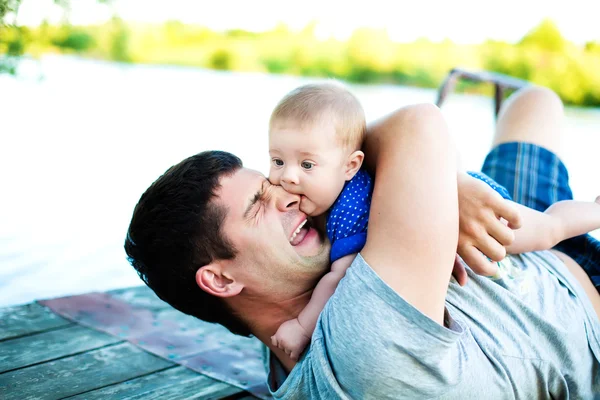 Happy days on nature — Stock Photo, Image