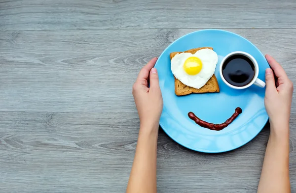 Glimlach voor een goede morgen — Stockfoto