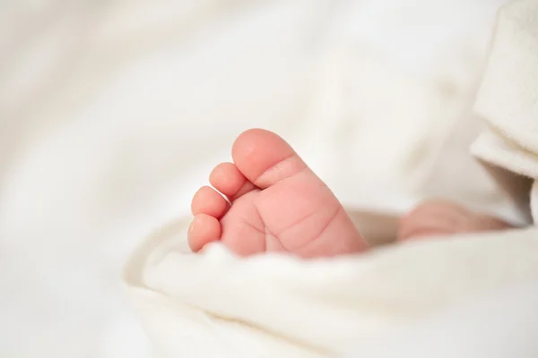 Bonito bebê pés — Fotografia de Stock