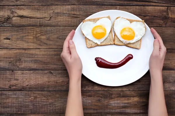 Smile for a good morning — Stock Photo, Image