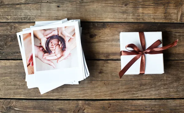 A set of photos as a beautiful keepsake — Stock Photo, Image