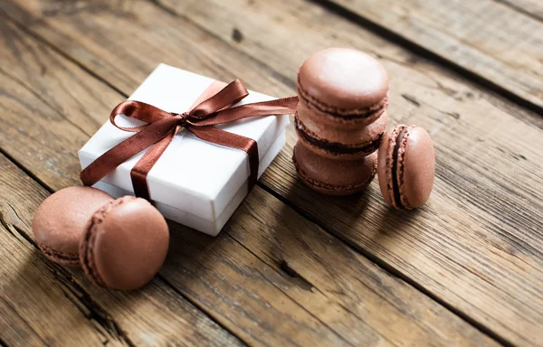 Traditional french desert macaroons — Stock Photo, Image