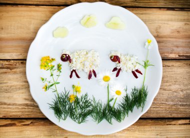 şirin kahvaltı için iyi bir sabah