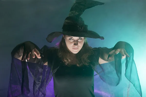 Bruja de Halloween — Foto de Stock