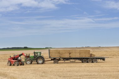 Traktör wheatsheafs yapma