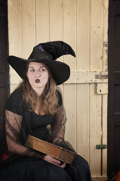 Holloween witch — Stock Photo, Image