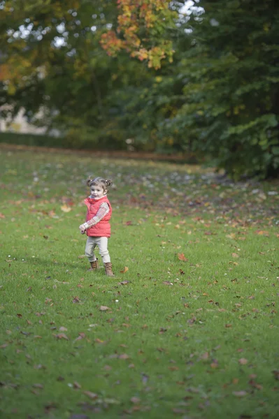 Portrait of a adorable little girl — Stock Photo, Image