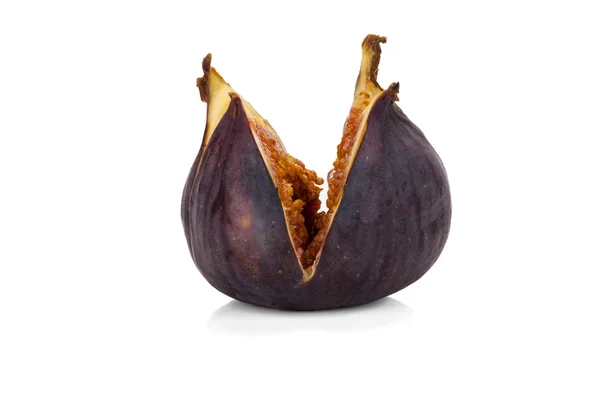 Fresh fig isolated on white background — Stock Photo, Image