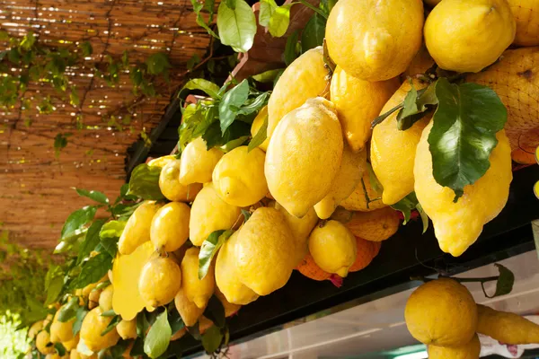 capri Adası, Napoli, geleneksel lezzetli İtalyan limon bunu