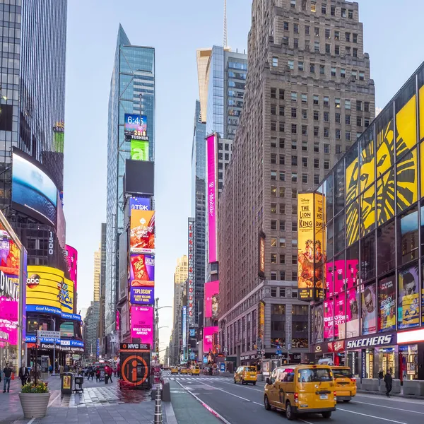 Νέα Υόρκη Στην Times Square Στις Ηπα — Φωτογραφία Αρχείου