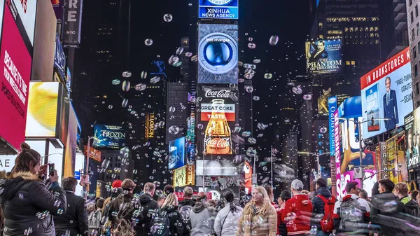 Times Square New York Verenigde Staten — Stockfoto