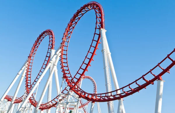 Loops Roller Coaster — Stock Photo, Image
