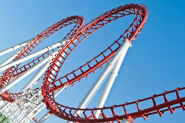 Loops Roller Coaster — Stock Photo, Image