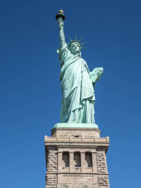 New York, ABD 'deki ünlü Özgürlük Heykeli..