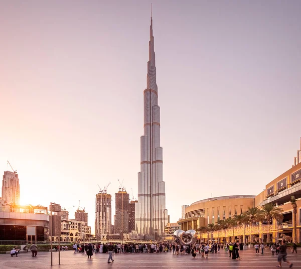 Blick Auf Die Ultramoderne Architektur Dubais Den Vereinigten Arabischen Emiraten — Stockfoto