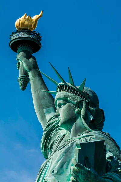 美国纽约市的自由女神像 — 图库照片