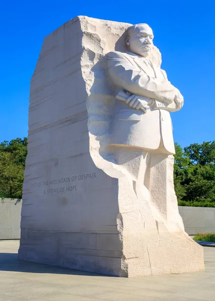 Vista Del Monumento Martin Luther King Washington — Foto de Stock