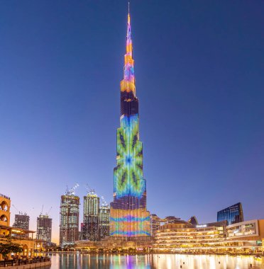 İkonik Burç Halife Dubai, BAE.