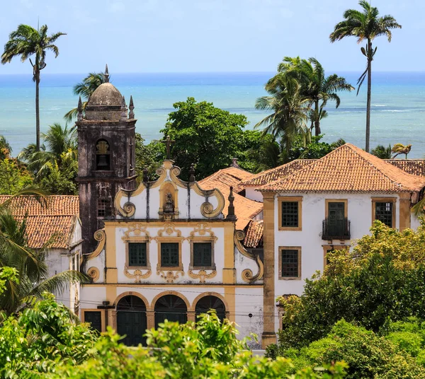 Olinda 'nın tarihi mimarisi Pernambuco, Brezilya.