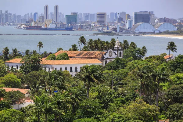 Olinda 'nın tarihi mimarisi Pernambuco, Brezilya.