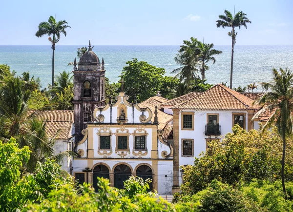 Olinda 'nın tarihi mimarisi Pernambuco, Brezilya.