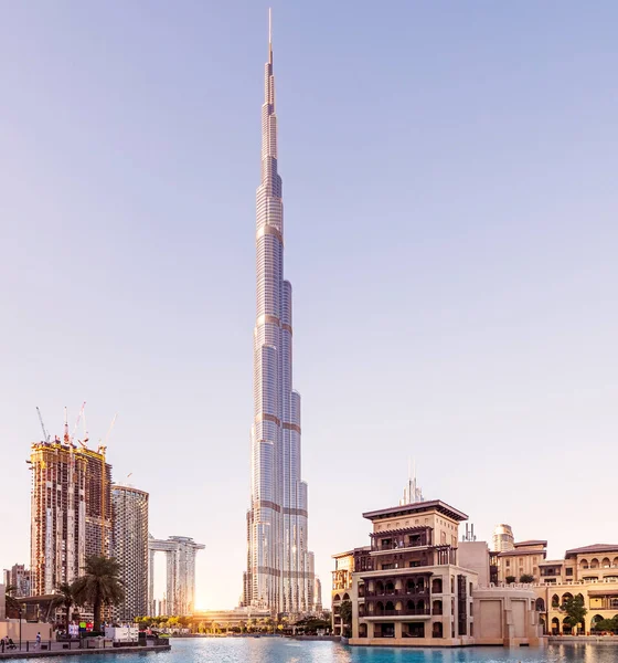 Der Ikonische Burj Khalifa Dubai Vae — Stockfoto