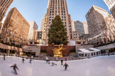 The Rockefeller Center, New York, ABD.