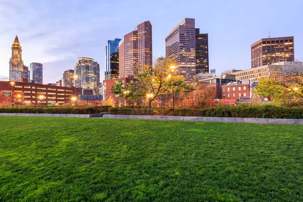 Uitzicht Boston Massachusetts Verenigde Staten — Stockfoto