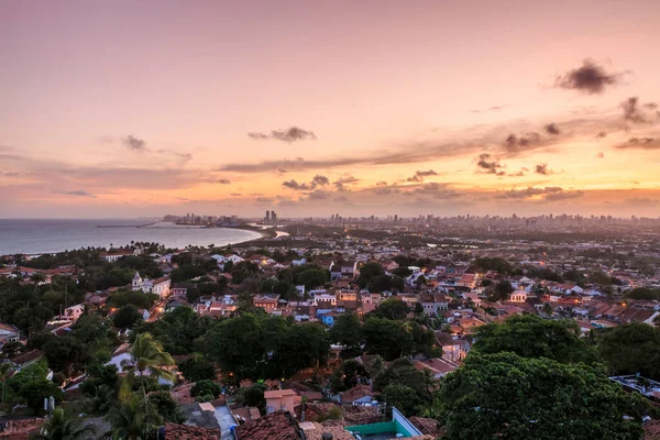 Utsikt Över Den Historiska Arkitekturen Recife Pernambuco Brasilien — Stockfoto