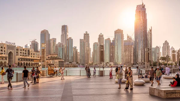 Die Erstaunliche Und Atemberaubende Architektur Dubais Den Vereinigten Arabischen Emiraten — Stockfoto