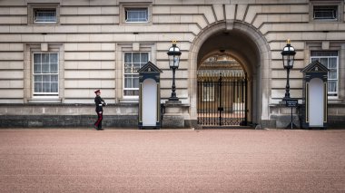 Londra, İngiltere 'deki Buckingham Sarayı..