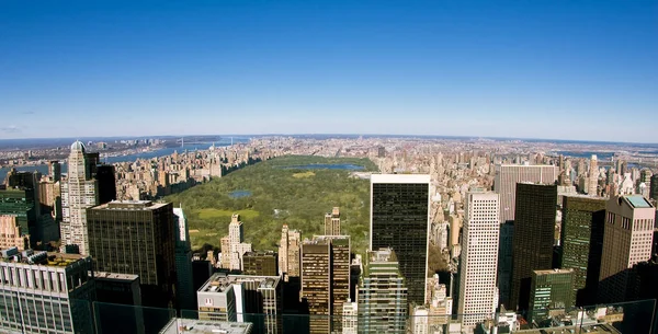 Flygfoto Över New York Stad Usa — Stockfoto