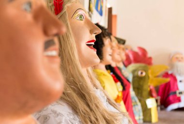 Brezilya 'da Olinda, Pernambuco' dan Brezilya Karnavalı.