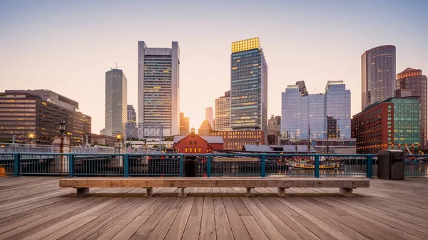 美国马萨诸塞州波士顿的建筑观 — 图库照片