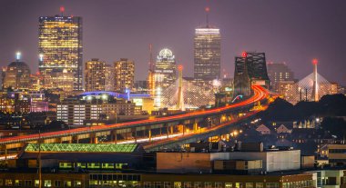 Boston 'un mimarisi Massachusetts, ABD.