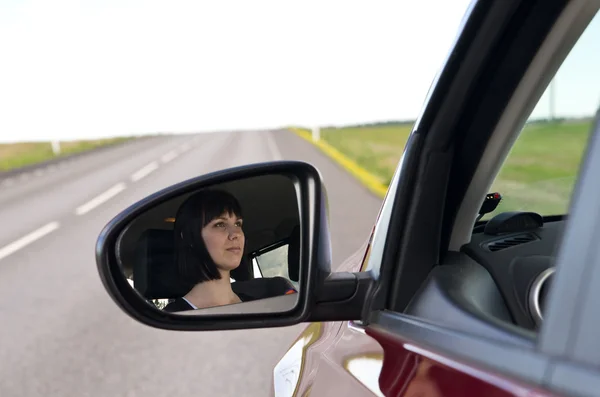Woman driver — Stock Photo, Image