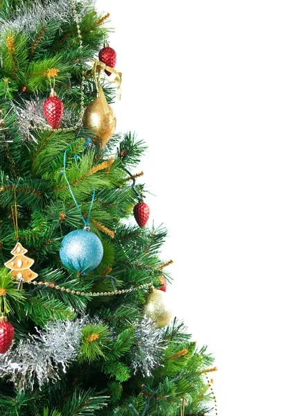 Geschmückter Weihnachtsbaum — Stockfoto