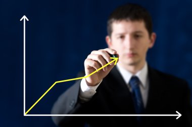 işadamı çizim grafik