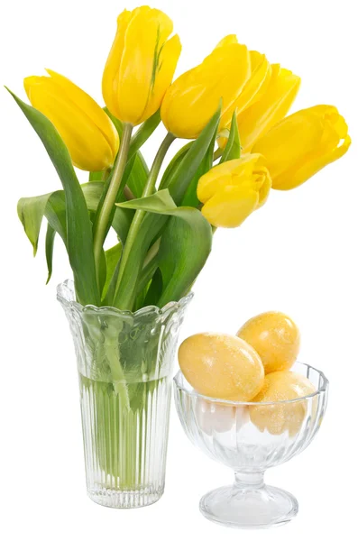 Tulipán és a tojás — Stock Fotó