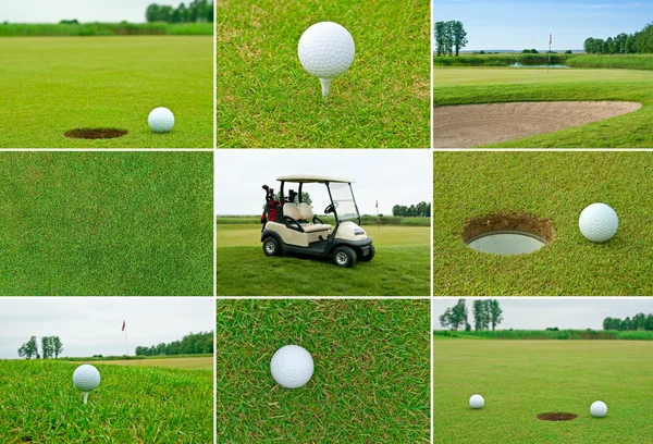 Zestaw Golf — Zdjęcie stockowe