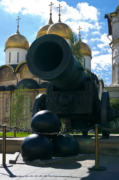 Canhão Czar em Moscou — Fotografia de Stock