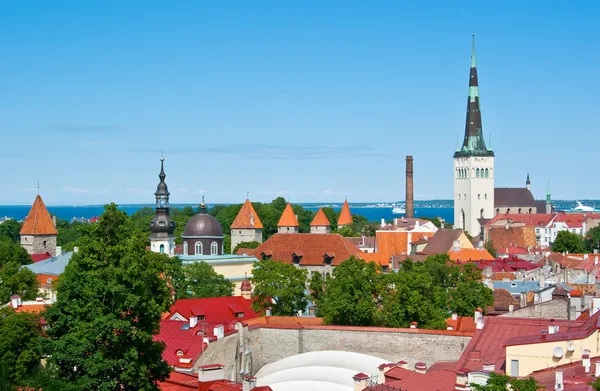 Oleviste kyrka — Stockfoto