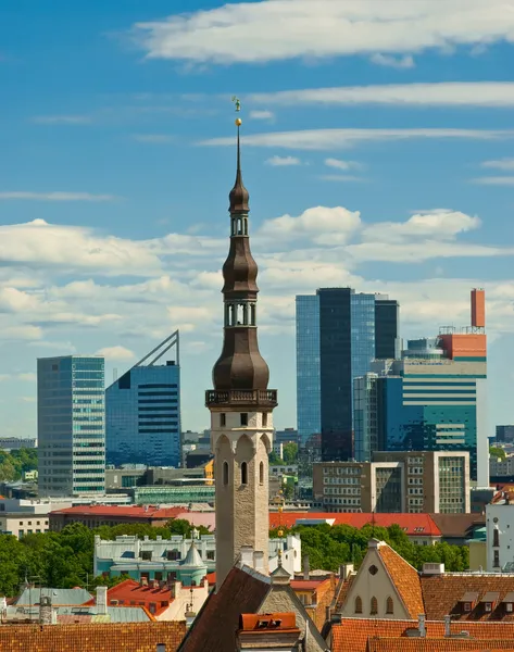 Cidade velha de tallinn — Fotografia de Stock