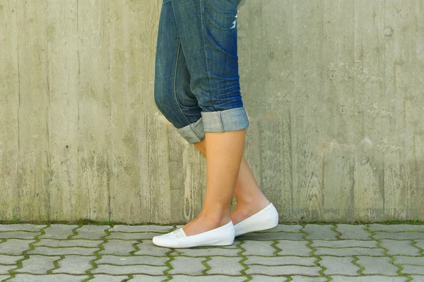 Gambe di donna — Foto Stock