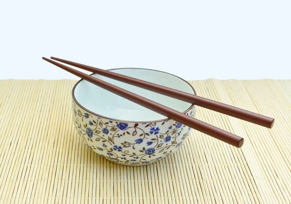 碗和筷子 — 图库照片