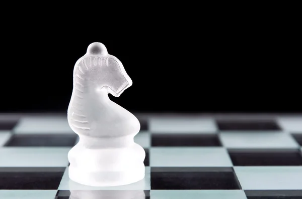 Rytířský šachový kousek — Stock fotografie