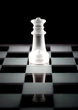 satranç tahtasının satranç kraliçesi