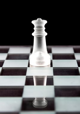 satranç tahtasının satranç kraliçesi