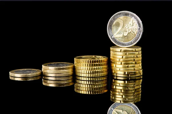 Coin bars — Stock Photo, Image