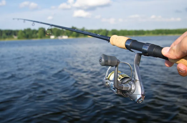 Pesca con montado —  Fotos de Stock